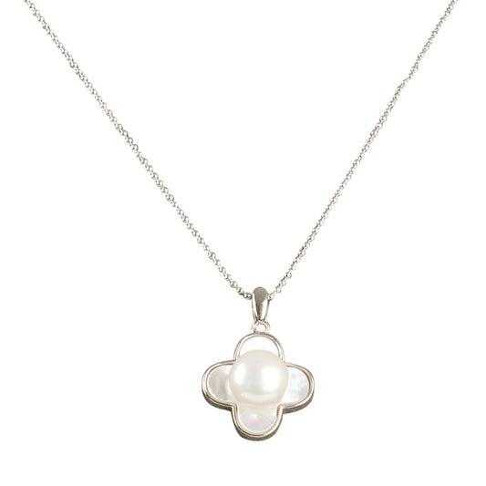 Mother Pearl Pendant Jewelry Set