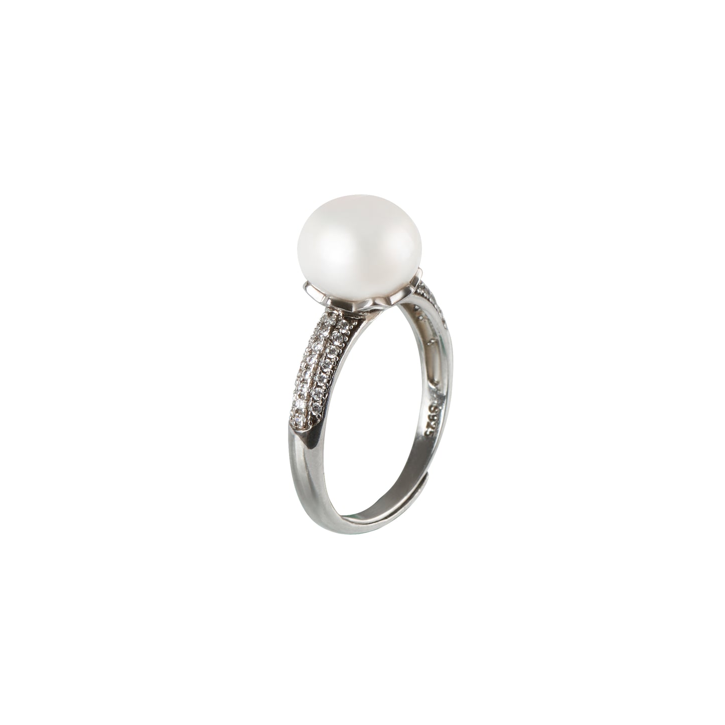 Pave Shoulder Ring