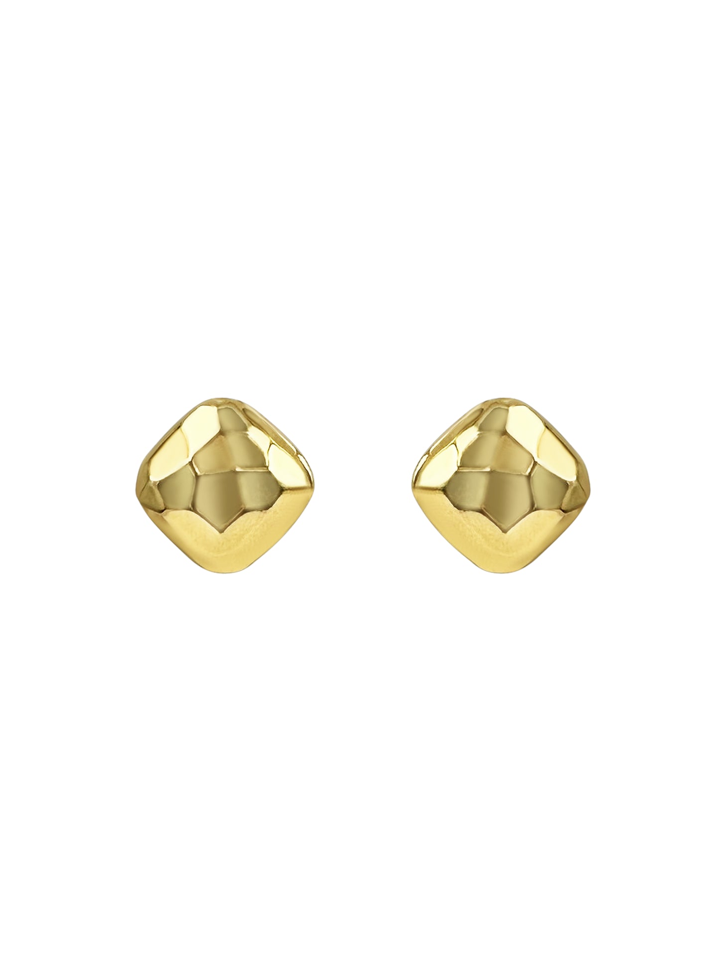 Reversible Square Dome Stud Earrings