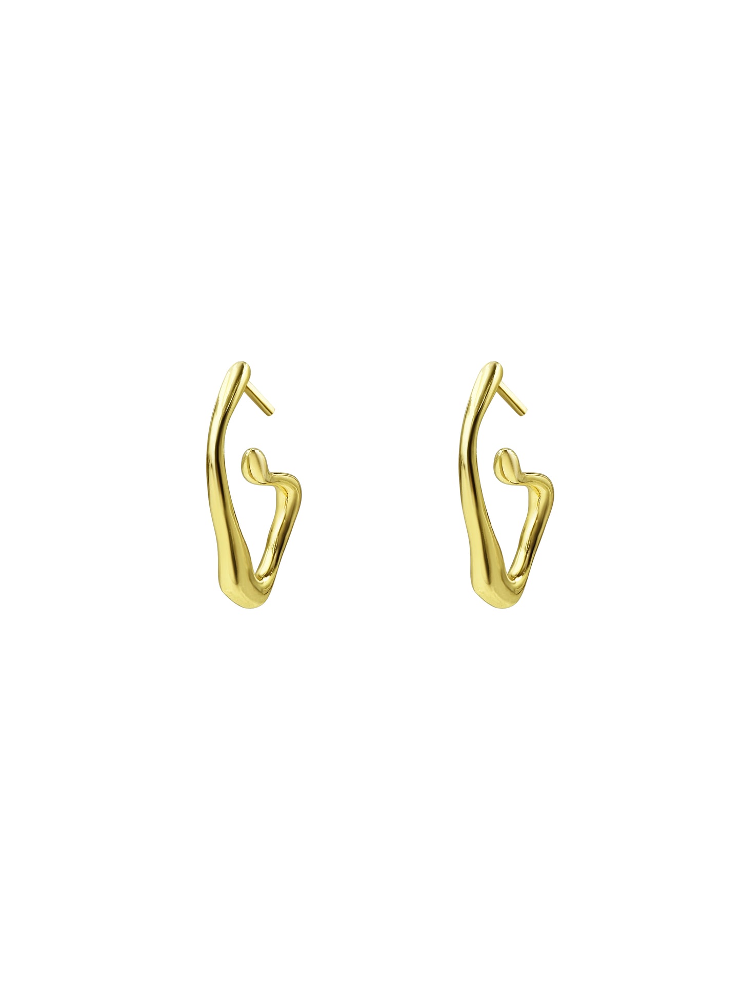 Molten Curve Earrings