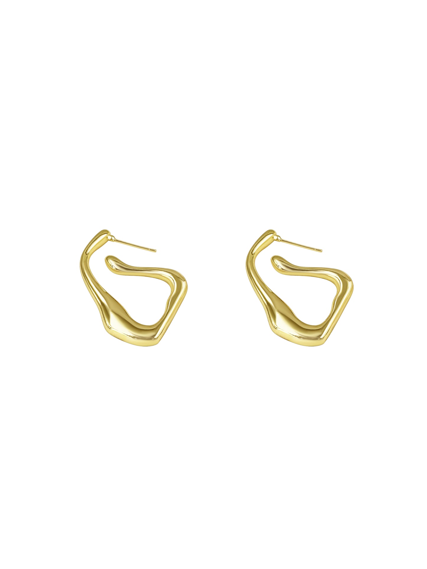 Molten Curve Earrings
