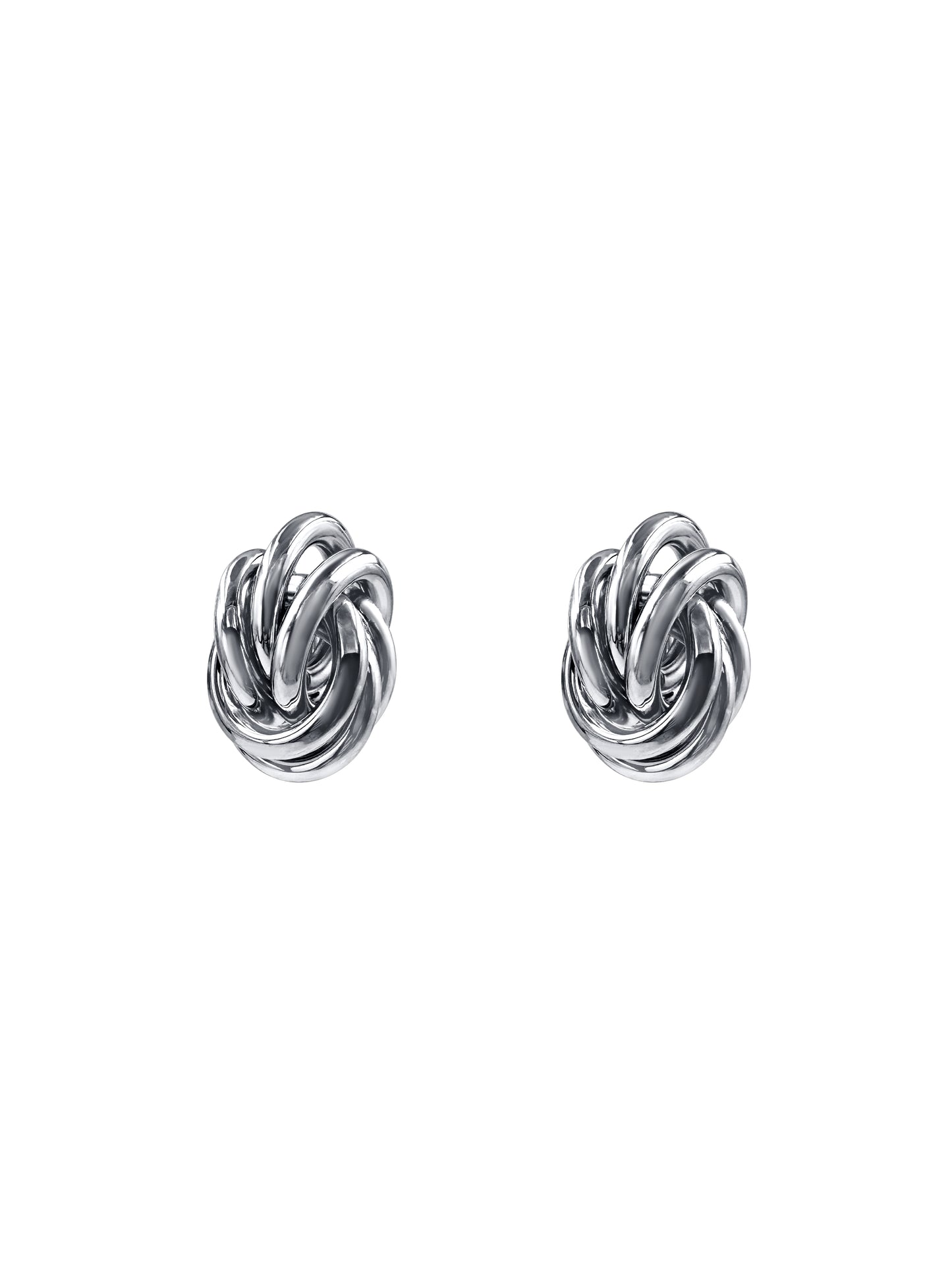 Triple Cluster Stud Earrings
