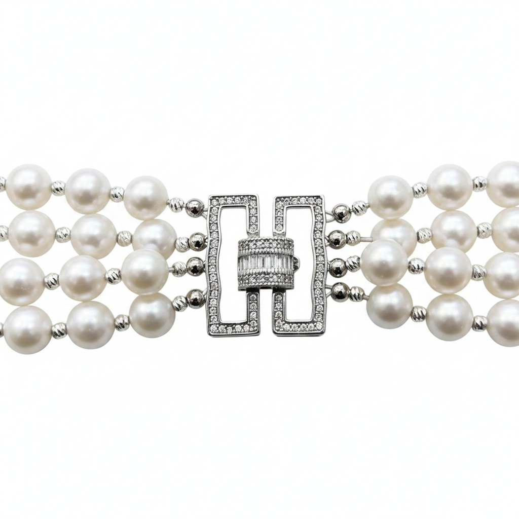Sale-Ready Pearl Clasp Product Photo